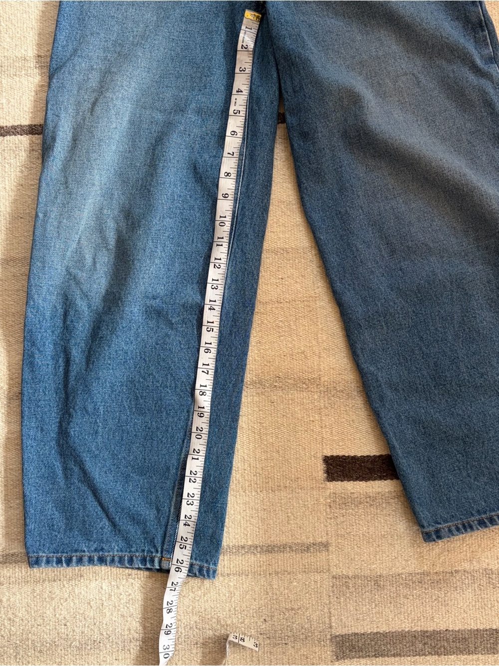 MM6 Maison Margiela Blue Button Jeans - Picture 8 of 13